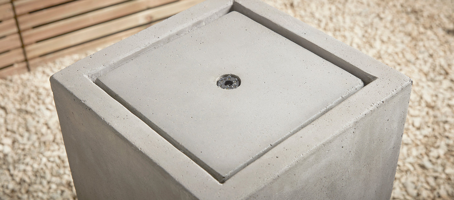 AquaLuna - Small Cube Fountain